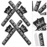 Music Book Clip Music Page Holder Plastic Book Page Holder Piano Sheet Music Holders Music Sheet Clips for Piano Keyboard Stands