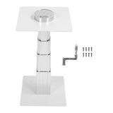 250 to 650mm RV Table Leg Manual Height Adjustable Heavy Duty Aluminum Alloy Table Base Stand Leg for Travel Trailer Yachts Boats