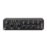 Audio Interface SoundCard Wired AD Converter with Monitoring Electric Guitar Live Recording for Studio Singing Podcast,B