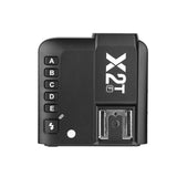 (X2TF) Wireless Flash Triggers Flasher Transmitter X2 X2T-C X2T-N X2T-S X2T-F X2T-O for Cameras Photography Triggers