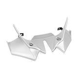 White for Z650 2020-2024 Winglets Front Nose Cone Panel Fairing Beak