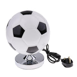 Creative Footable Soccer Ball Desk Table Lamp Bedroom Decor 220V UK Plug