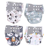 Baby Cloth Pocket Diapers One Size Adjustable Washable Reusable for Baby Girls and Boys