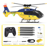 Remote Control Helicopter with Brushless Motors, Altitude Hold, Gyro, Optical Flow Positioning Funct