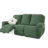(Matcha Green) Classical 3 Seater Sofa Wrap Couch Protector Soft Touching Fabric Easy Maintenance Optional Color  Matcha Green