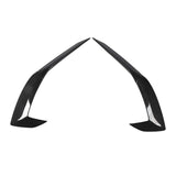 4PCS Exterior Door Handle Trim Carbon Fiber Outer Door Handle Cover Replacement for Chevy Corvette C