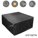 2025 Latest Model SZTXJ Rectangular Patio Table Cover Waterproof UV Resistant