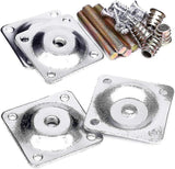 2025 Latest Model Leg Mounting Plates, Furniture Leg Attachment Plates Industrial Strength