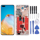 (Gold) COMPATIBLE LCD Screen For Huawei P40 Pro Digitizer Full Assembly with Frame