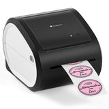 Phomemo D520-BT Bluetooth Thermal Shipping Label Printer Wireless Desktop Printer For Barcode Address Labels EU