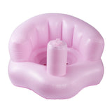 Baby Infant Inflatable PVC Sofa Learn Stool Training Seat Portable Kids Bath Dining Chair