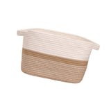 Cotton Rope Woven Basket for Organizing Soft for Bedroom Living Room Desktop
