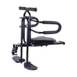 (with Half Guardrail) Kids Bike Seat Portable Professional Easily Install Mountain Bike Child Seat NO  Guardrail