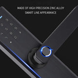 Electronic WiFi APP Password Door Lock Intelligent Biometric Fingerprint Door Locks Digital Keyless Home Hotel Door Lock