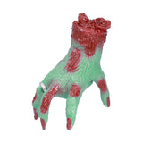 Scary Moving Ghost Hand Halloween Horror Props Running Hand Haunted House Props Trick ToysGreen