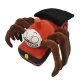 Plush Train Doll Toy Cute PP Cotton Soft Skin Friendly Cartoon Train Plush Toy for Kids Children Brownish Red