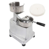 Hamburger Patty Manual Machine Aluminum Stainless Steel Burger Press Meat Maker Forming Machine with 500 Greaseproof Papers for Barbecue Diameter 100