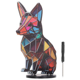 Stained Animal Ornaments Toy Decompression Stained Animals Desktop Decorations for Birthday