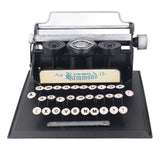 Vintage Typewriter Model Decoration Iron Hand Polishing Vintage Typing Machine Model
