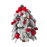 (Style B) Christmas Tree Ornament Crafts Holiday Party Landscape Christmas Tree Statue Style A