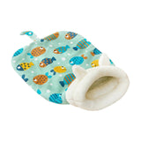 (Green) Cat Winter Sleeping Bag Cat Bed Tunnel Interactive Toys Pets Nest for Kitten PInk
