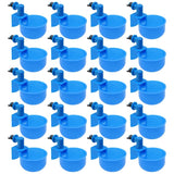 5/10/20 Pcs Automatic Chicken Drinker Bowl Poultry Bird Water Cups Duck Drinking Machine Hanging Drinking Bowls Water Dispenser