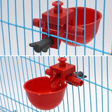 5/10/20Sets Poultry Automatic Water Feeding Bowls for Chicken Coop Quail Poultry Chicken Fowl Drinker Farm Drinking cups