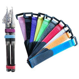 5/10/20pcs Fishing Rod Tie Holder Strap Suspender Fastener Hook Loop Ties Belt Fishing Rod Strapping Wrap Band Outdoor Fish Tool