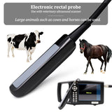 5.6 Inch LCD Screen Portable Veterinary Ultrasound Scanner Cattle Cow Pig Sheep Horse Farm Ultrasound Pregnancy Testing Machine