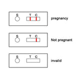 5 Pcs Pig Colloidal Gold Test Paper Strap Pregnant Teste Pregnans Test Pregnancy Detection Sow Piggery Farm Equipment