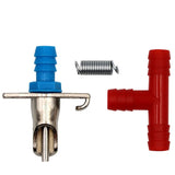 5 Sets Automatic Rabbit Bunny Water Nipple Feed For 8mm Pipe Feeding Waterer For Rabbit Bunny Rodents Farm Drinking Fountains