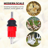 50 Pcs Automatic Water Dispenser Quail Pigeon Bird Waterer Chicken Waterer Nipple Drinkers Nipples Poultry Farming Equipment
