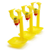 50 Pcs Chicken Water Hanging Cups Chicken Nipple Drinker Pheasant Water Bowl Nipple Drinkers Chicken Poultry Farm Feeding Tools