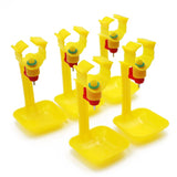 50 Pcs Chicken Water Hanging Cups Chicken Nipple Drinker Pheasant Water Bowl Nipple Drinkers Chicken Poultry Farm Feeding Tools