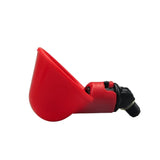 50 Pcs Poultry Farming Chicken Drinker Cups Poultry Waterer Water Drinking Dispenser Cups Bowls Water Drinker Tool For Bird Quai