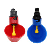 50 Pcs Red Bird Automatic Drinking Cups Chicken Water Bowl Quail Nipple Drinker Thread Drinker Water Bowl Newest