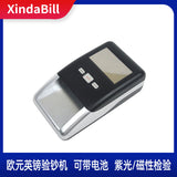 XD-320 euros pounds intelligent and anti-counterfeiting cash detector with a total count of batteries