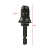 5PCS/Set 3/4 5/8 1/2 3/8 1/4 Imperial Tube Pipe Expander Support For Air Conditioner Conditioning Swaging Tool Flaring Spin Set