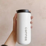 500ml/16.9oz Vacuum Flask WideMouth Travel Mug Perfect Home Office Kitchen Outdoor Iced Beverages Hot Beverages