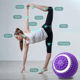 Electric Vibrating Massage Sport Fiess Foot Pain Relief Plantar Faciities Reliever Gym Home Training Yoga Massager Ball