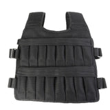 3/15/35kg Adjustable Weight Jacket Weighted Exercise Vest for Running Training Workout Jogging Walking