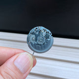 NH70/NH70A Skeletonized nical Movement Black Metal 3 Hands Automatic Self-Winding nism