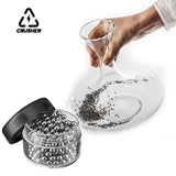 CRUSHER 12 Box 200pcs 304 Stainless Hookah Cleaning Steel Balls for Wine Tea Stains Bottle Cleaner Tool