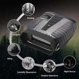 NV40 Digital Night Vision Binoculars Infrared Night Hunting Telescope Camping Equipment Night Vision Goggles 1080P Video 300m