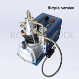 Electric Compressor 220V 300BAR 30MPA 4500PSI Pneumatic Airgun Scuba Rifle PCP Iator High Pressure Air Pump