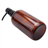 18 Oz Hand Glass Stainless Steel Push-Type Dispensing Bottle Soap Dispenser