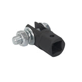 1 PCS 1/2 Inch Scissor Jacks Adaptor Black Impact Wrench Adapter Tool Ball Joint Rod Wrench Tool