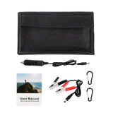 12V 28W Solar Folding Bag for IOS Android Foldable Fast Panel Charging Support BC1.2 QC2.0 QC3.0 MTK PE+1.1 / TK PE+2.0