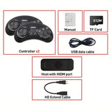 Video Game Console For SEGA Genesis FC Game Stick Wireless Controller HDMI-Compatible Game Player