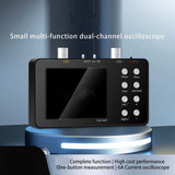 SCO2 2 Channel Digital Oscilloscope 50M Sampg Rate 10Msa/S Analog Bandwidth Onekey AUTO For Repair, Electronic DIY Durable